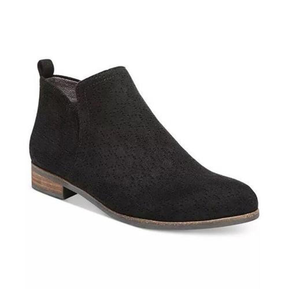 Dr. Scholl's Women's Rate Booties Size 8 Suede Beige Tan Ankle Boots Memory Foam
